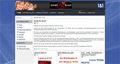 Desktop Screenshot of oasepcshop.de